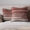 Aakash Wool Cushion Cover - Rust