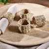 Aarushu Napkin Rings - Natural (Set of 4)