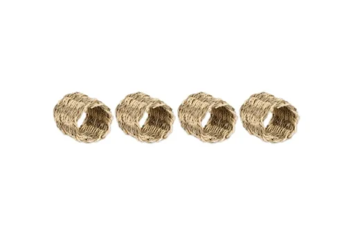 Aarushu Napkin Rings - Natural (Set of 4)