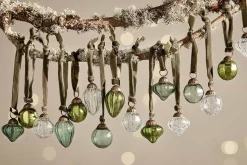 Adisa Bauble Jar - Mixed Green & Clear (Set of 16)