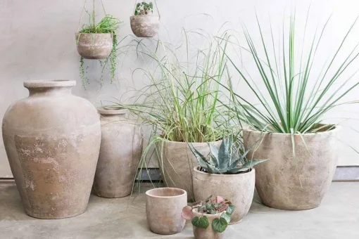 Affiti Clay Planter - Medium