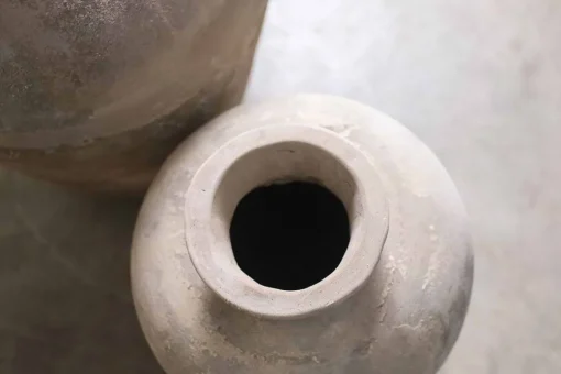 Affiti Clay Tapered Pot - Small