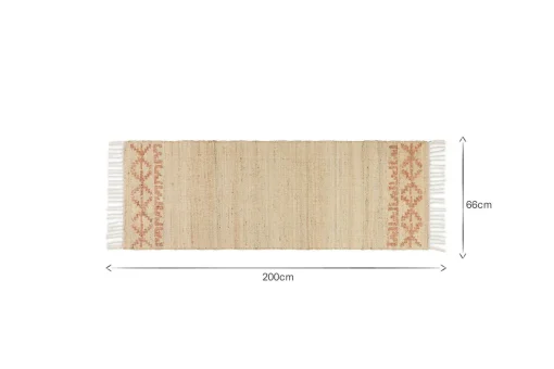 Akari Jute & Cotton Runner - Natural