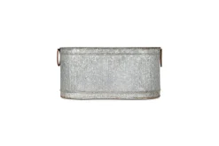 Akasa Trough Planter - Zinc