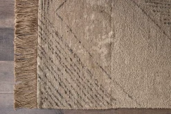 Anaisha Cotton & Jute Rug - Natural & Grey