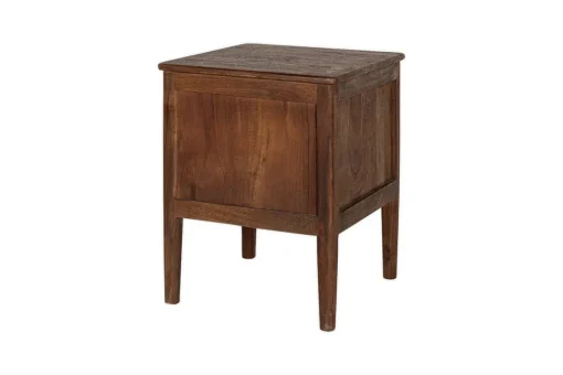 Anbu Acacia Bedside Table - Washed Walnut
