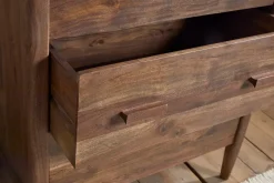 Anbu Acacia Chest of Drawers - Washed Walnut