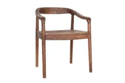 Anbu Acacia Dining Chair - Washed Walnut