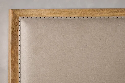 Anesha Upholstered Linen Headboard - Natural