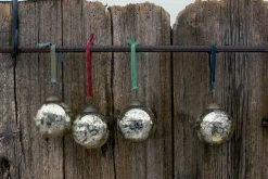 Antique Gold Baubles (Set of 4)