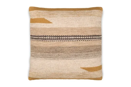 Aravali Wool Cushion Cover - Ochre