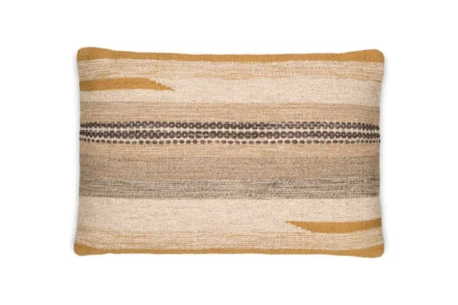 Aravali Wool Cushion Cover - Ochre