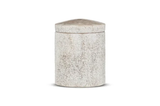 Asana Marble Storage Jar - Grey