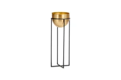 Atsu Brass Planter Stand