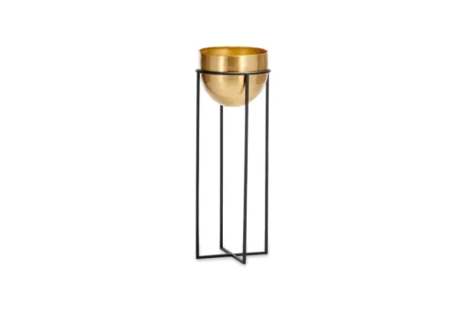 Atsu Brass Planter Stand