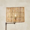 Banso Wicker Lampshade - Natural - Large