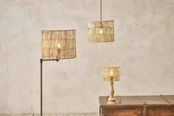 Banso Wicker Lampshade - Natural - Large