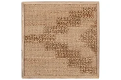 Bawal Hemp & Jute Wall Art - Natural