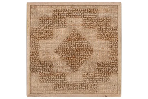 Bawal Hemp & Jute Wall Art - Natural