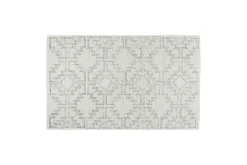 Bidiru Wool & Recycled Cotton Rug - Black & Off White