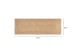 Braided Hemp Floor Runner