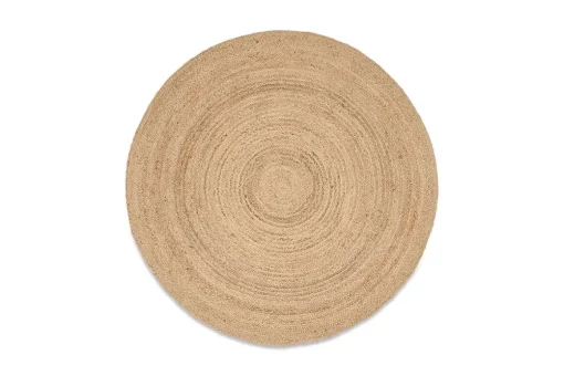 Braided Hemp Rug - Round