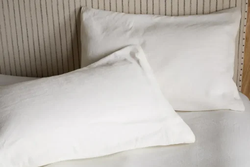 Cela Hemp & Cotton Housewife Pillowcases - Natural