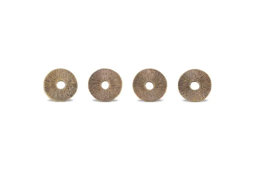 Dankuni Napkin Rings - Antique Brass (Set of 4)