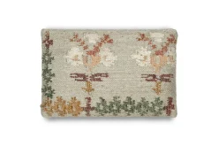 Dantri Jute & Cotton Cushion Cover - Soft Grey