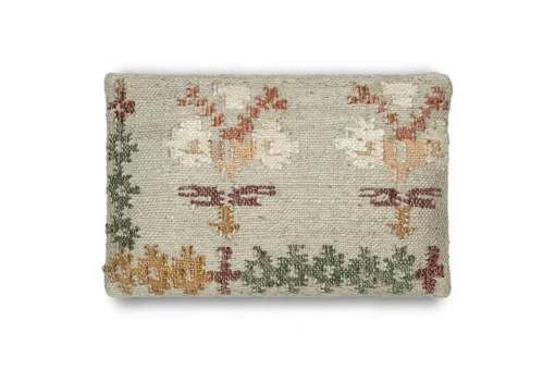 Dantri Jute & Cotton Cushion Cover - Soft Grey