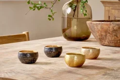 Darani Tealights - Antique Brass (Set of 2)