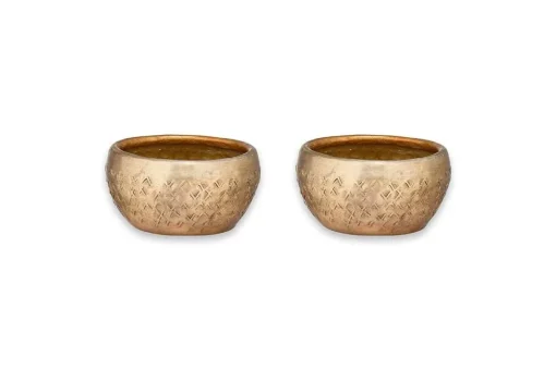 Darani Tealights - Antique Brass (Set of 2)