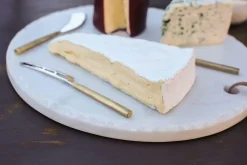 Darsa Cheese Knife Set - Brushed Gold (Set of 4)