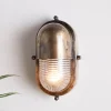 Denaya Outdoor Wall Lamp - Antique Brass