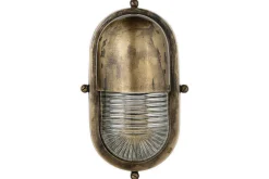 Denaya Outdoor Wall Lamp - Antique Brass