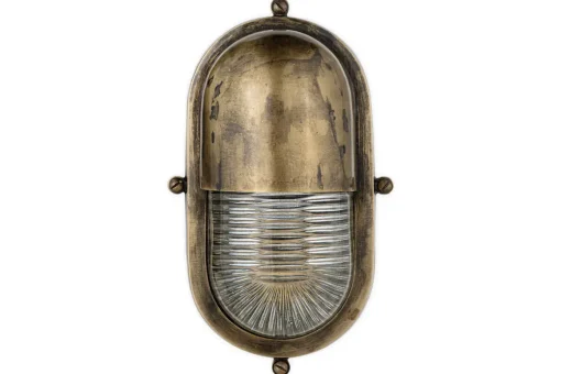 Denaya Outdoor Wall Lamp - Antique Brass