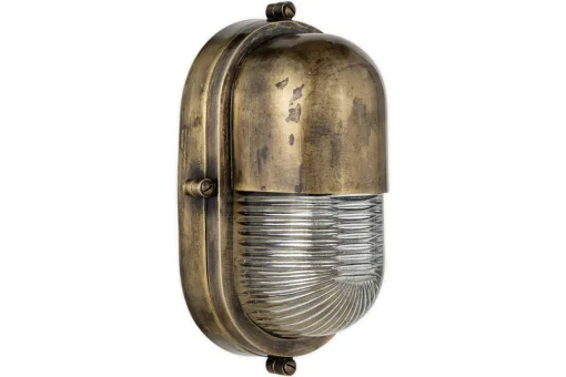 Denaya Outdoor Wall Lamp - Antique Brass