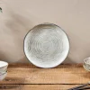 Dhanuk Ceramic Side Plate - Cream