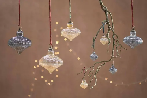 Eliza Baubles - Gold Luster (Set of 4)
