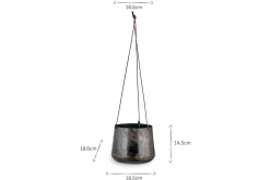 Endo Reclaimed Iron Hanging Planter