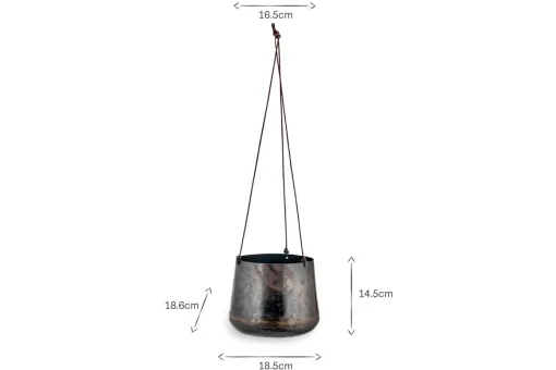 Endo Reclaimed Iron Hanging Planter