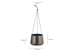 Endo Reclaimed Iron Hanging Planter