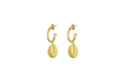 Esta Hoop Earrings - Gold  - One Size