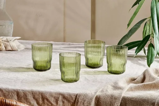 Fali Tumbler - Olive - (Set of 4)