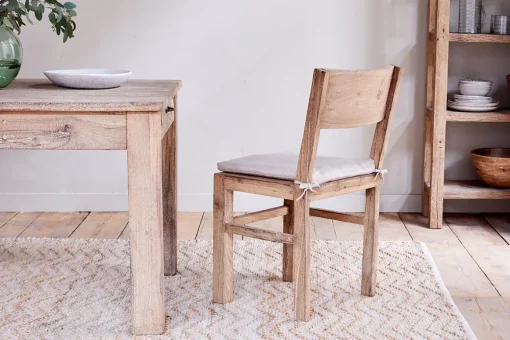 Fioni Reclaimed Wood Dining Chair - Natural
