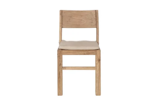 Fioni Reclaimed Wood Dining Chair - Natural