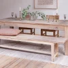 Fioni Reclaimed Wood Dining Table - Natural