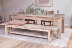 Fioni Reclaimed Wood Dining Table - Natural