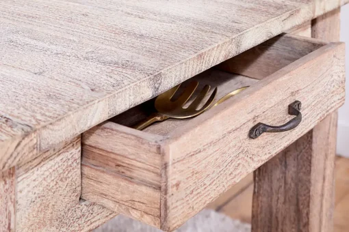 Fioni Reclaimed Wood Dining Table - Natural