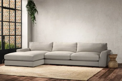 Guddu Grand Left Hand Chaise Sofa